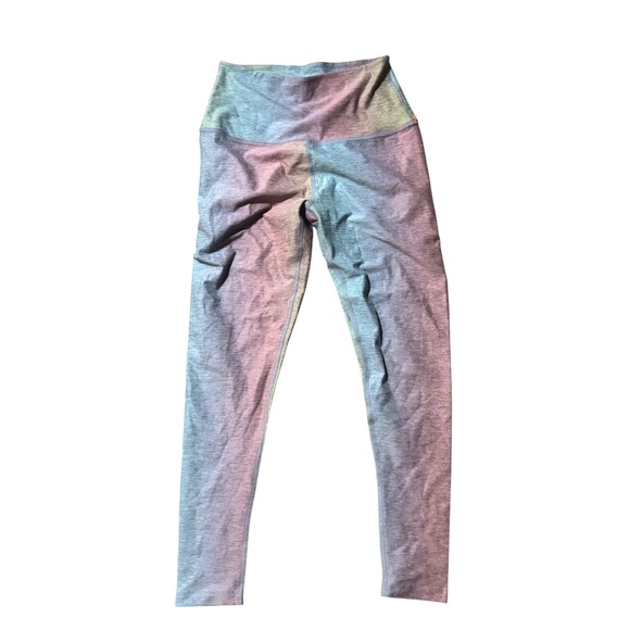 Beyond Yoga High Waisted Workout Leggings Pastel Ombre Athleisure Women's - Picture 1 of 3